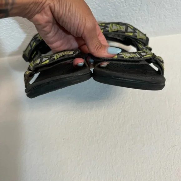 Teva Black Outdoor Comfort Sandal Woman’s Girls 5 - Picture 4 of 6